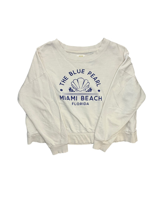 Top Ls By Maeve In Cream, Size:L