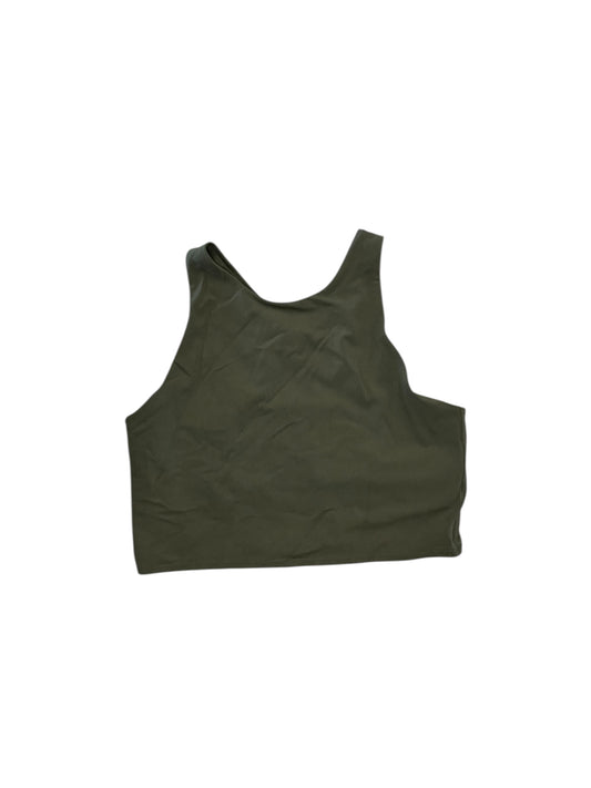 Athletic Bra By Athleta In Green, Size:L