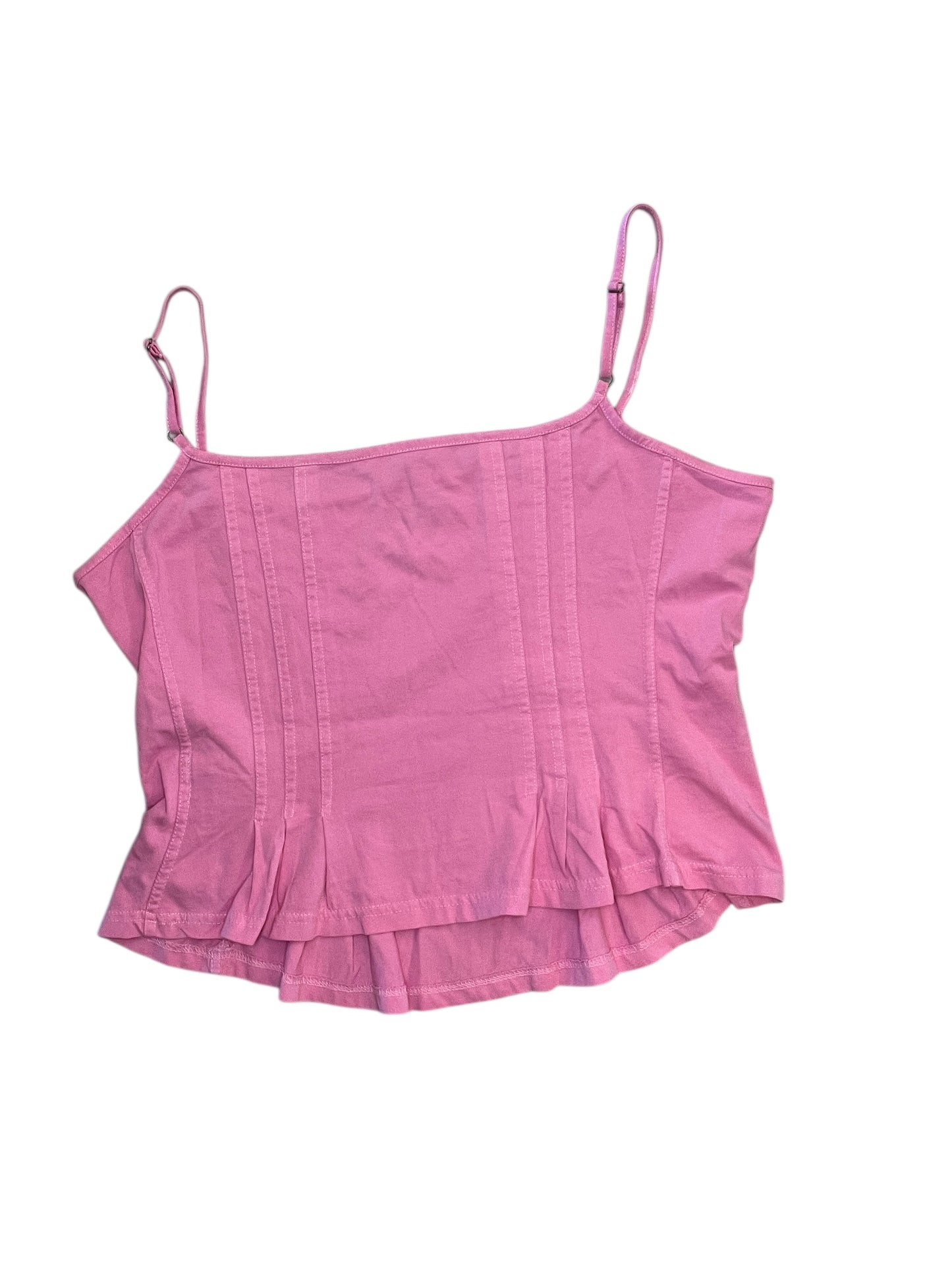 Tank Top By Pilcro In Pink, Size:Xl