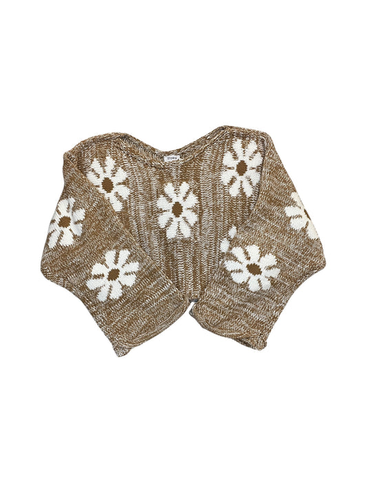 Sweater By Storia In Tan & White, Size:S