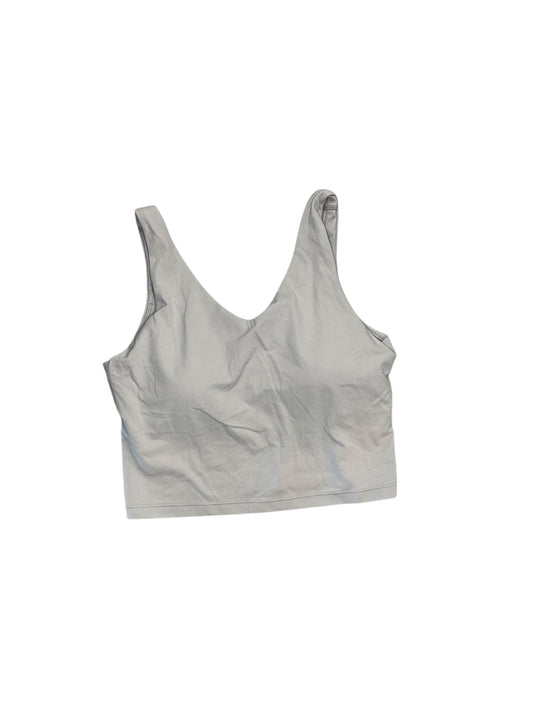 Athletic Bra By Athleta In Grey, Size:M