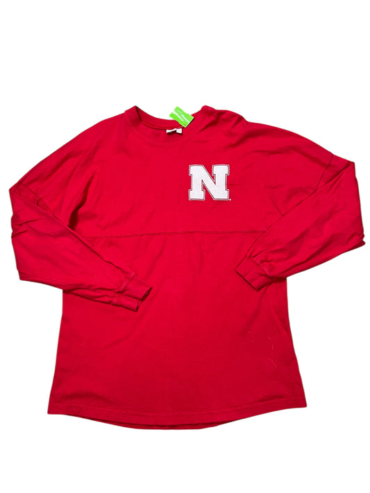 Top Ls Basic By Clothes Mentor In Red, Size:L