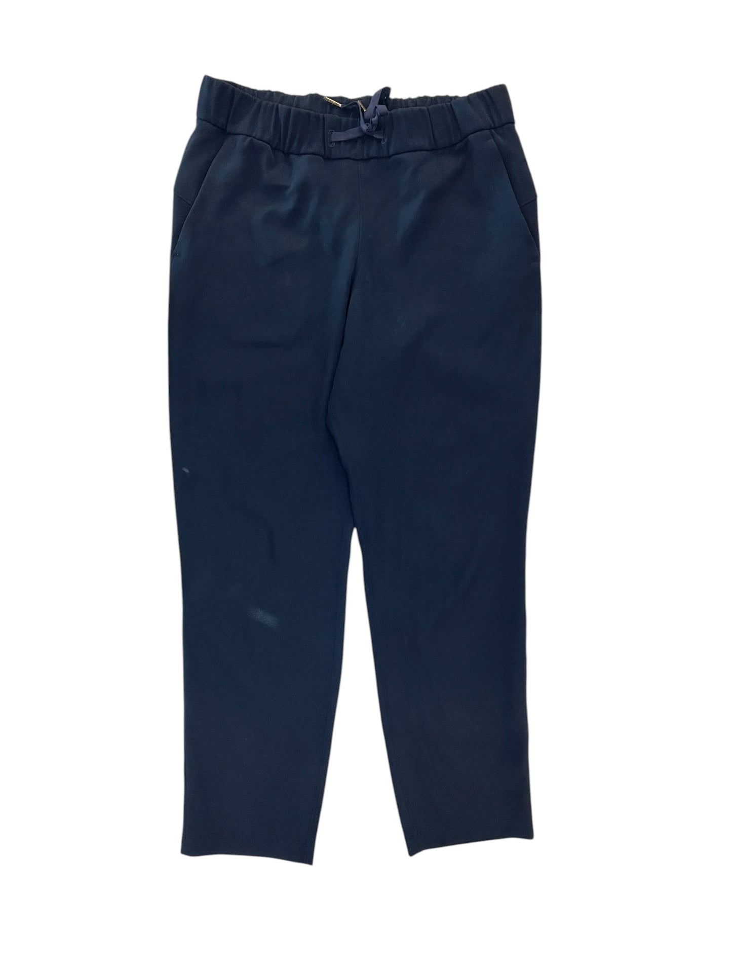 Athletic Pants By Lululemon In Navy, Size:M