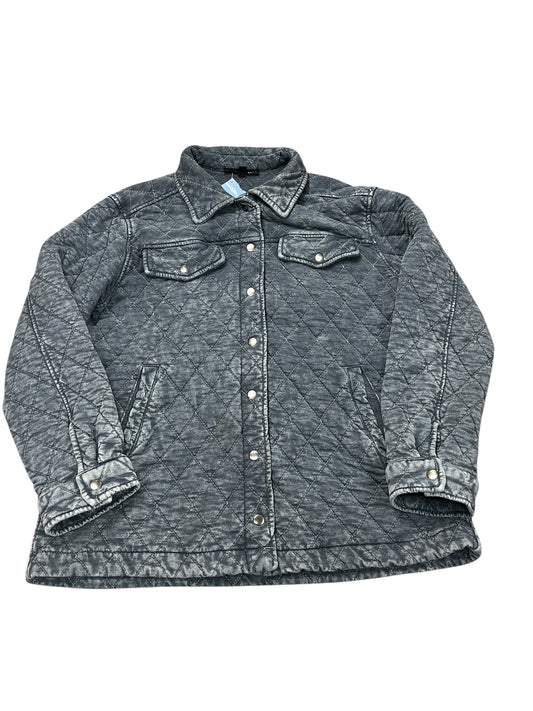 Jacket Puffer & Quilted By Jane And Delancey In Blue, Size:L
