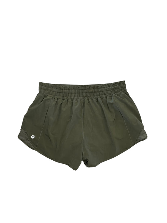 Athletic Shorts By Lululemon In Green, Size:M