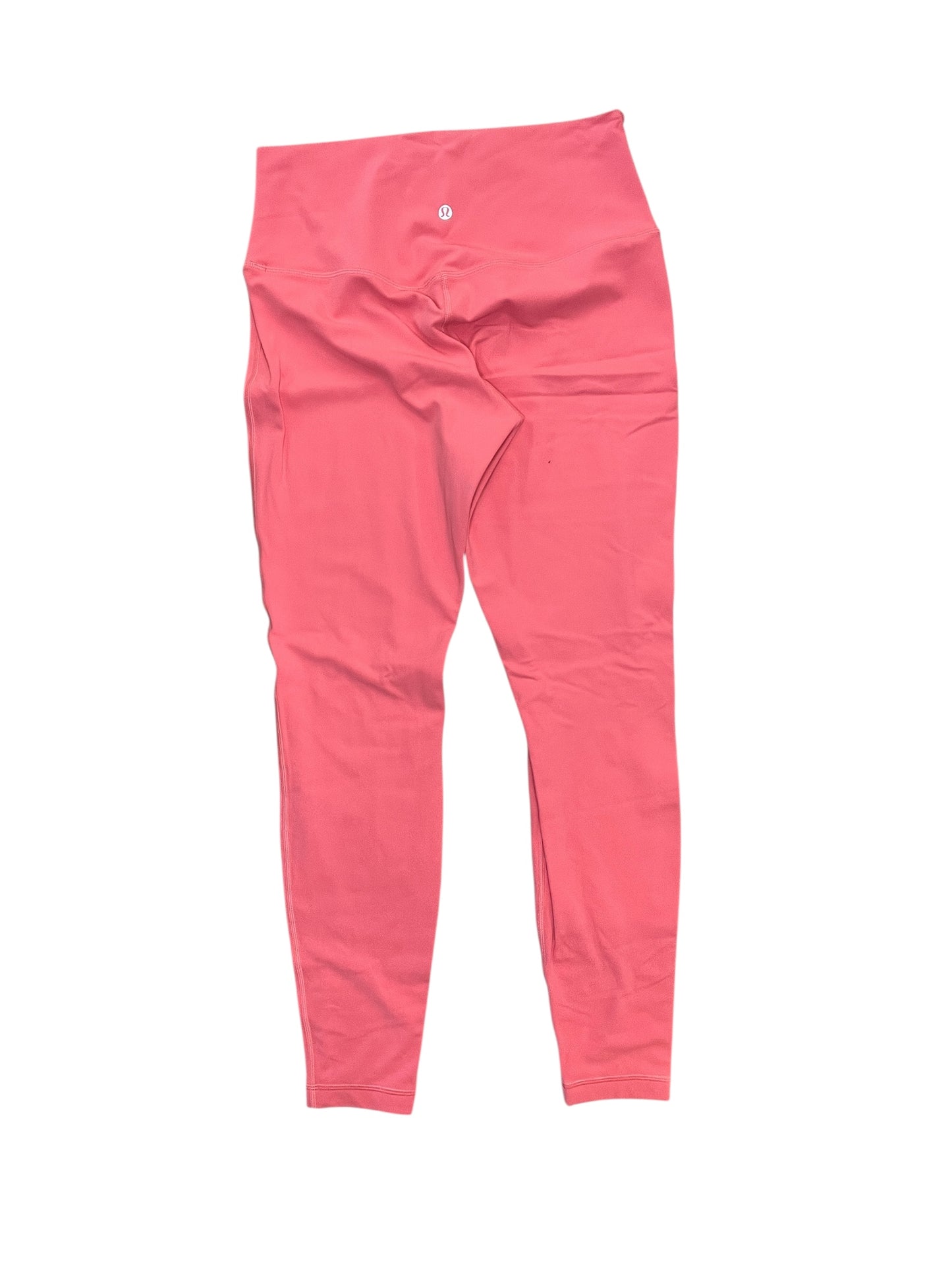 Athletic Leggings By Lululemon In Pink, Size:M