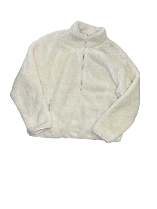 Sweatshirt Collar By Offline In Cream, Size:L