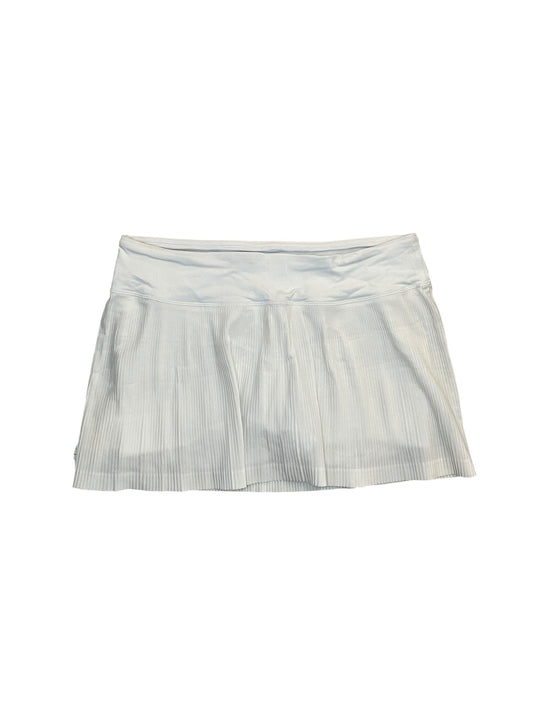 Athletic Skort By Lululemon In White, Size:M