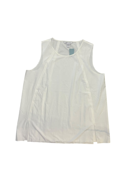 Athletic Tank Top By Athleta In White, Size:Xl