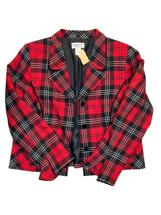 Blazer By Pendleton In Red, Size:Xl
