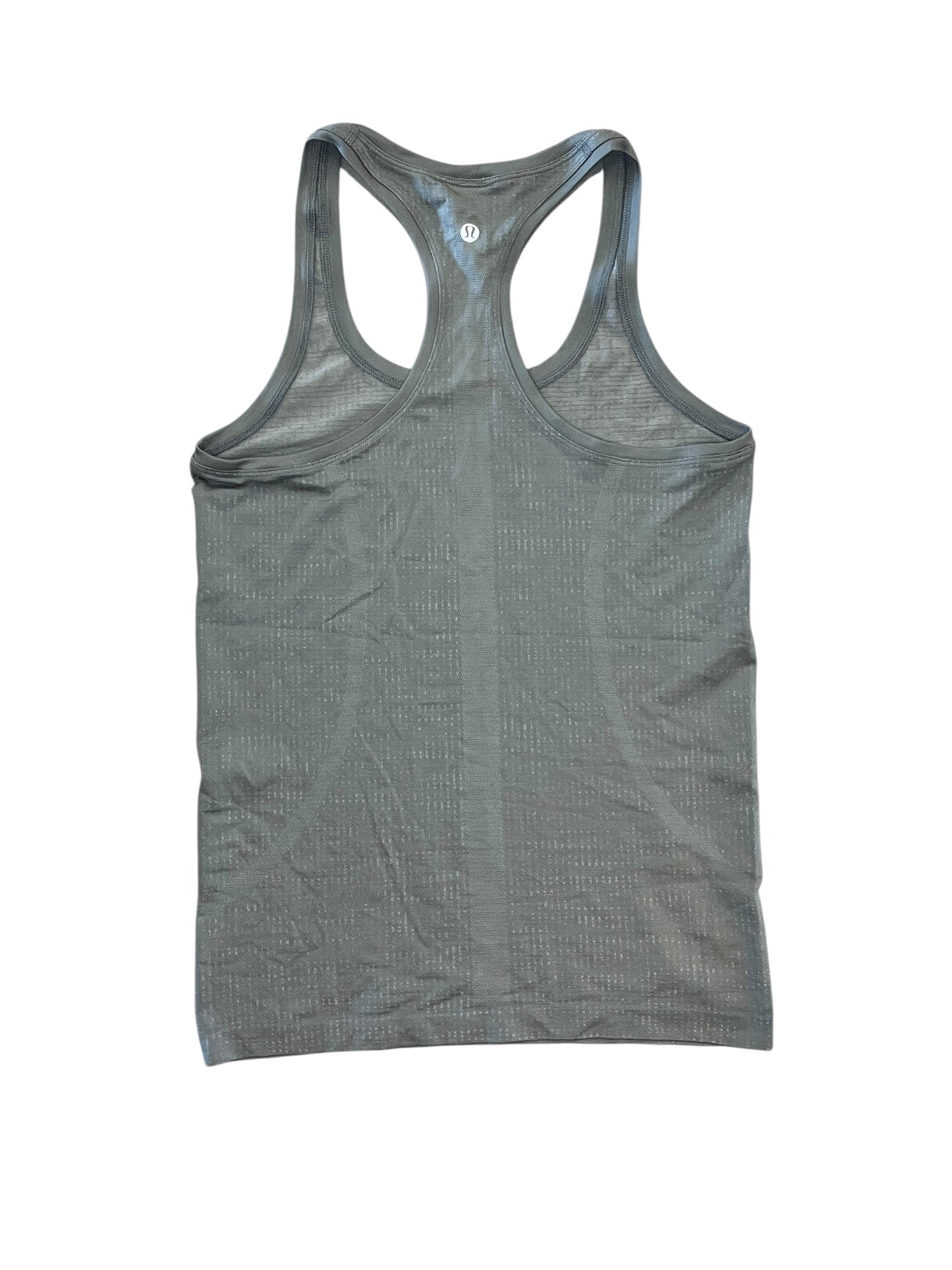 Athletic Tank Top By Lululemon In Grey, Size:S