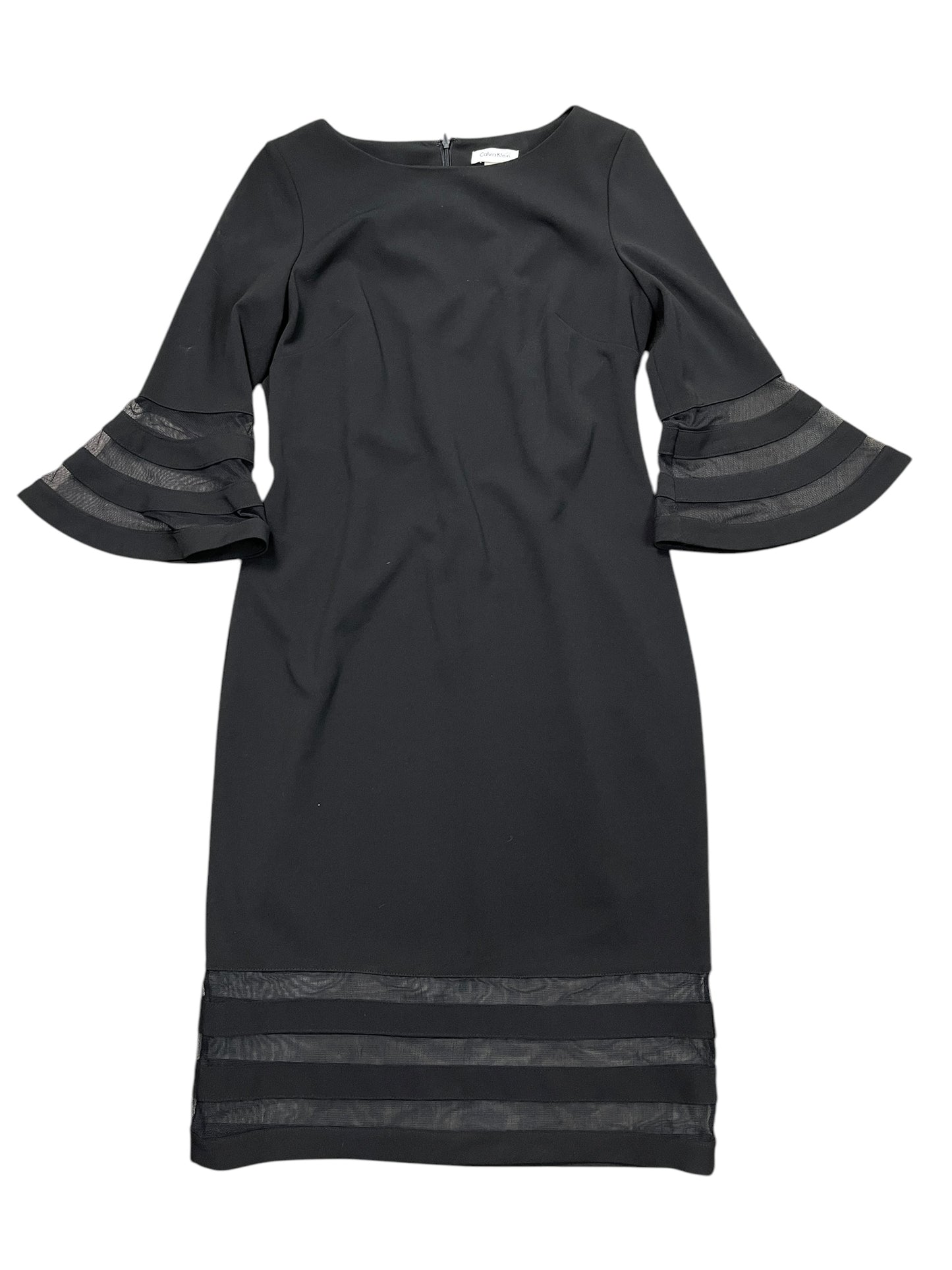 Dress Casual Short By Calvin Klein In Black, Size:M