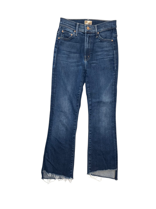Jeans Cropped By Mother In Blue Denim, Size:0