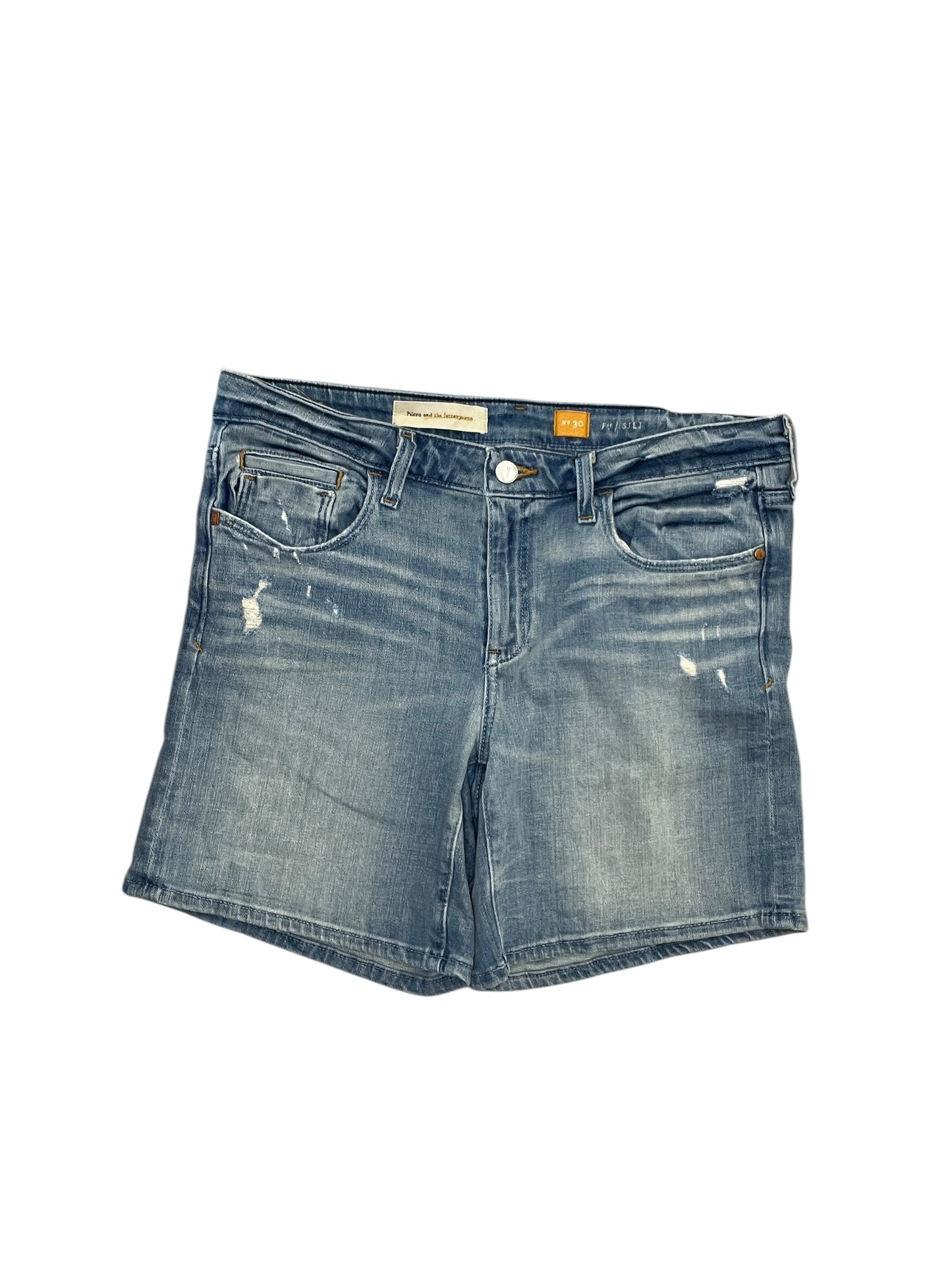 Shorts By Pilcro In Blue Denim, Size:M