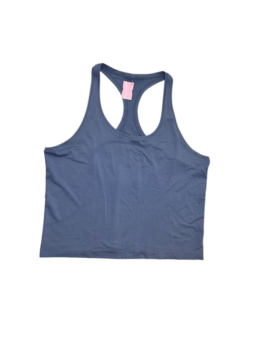 Athletic Tank Top By Lululemon In Navy, Size:Xxl
