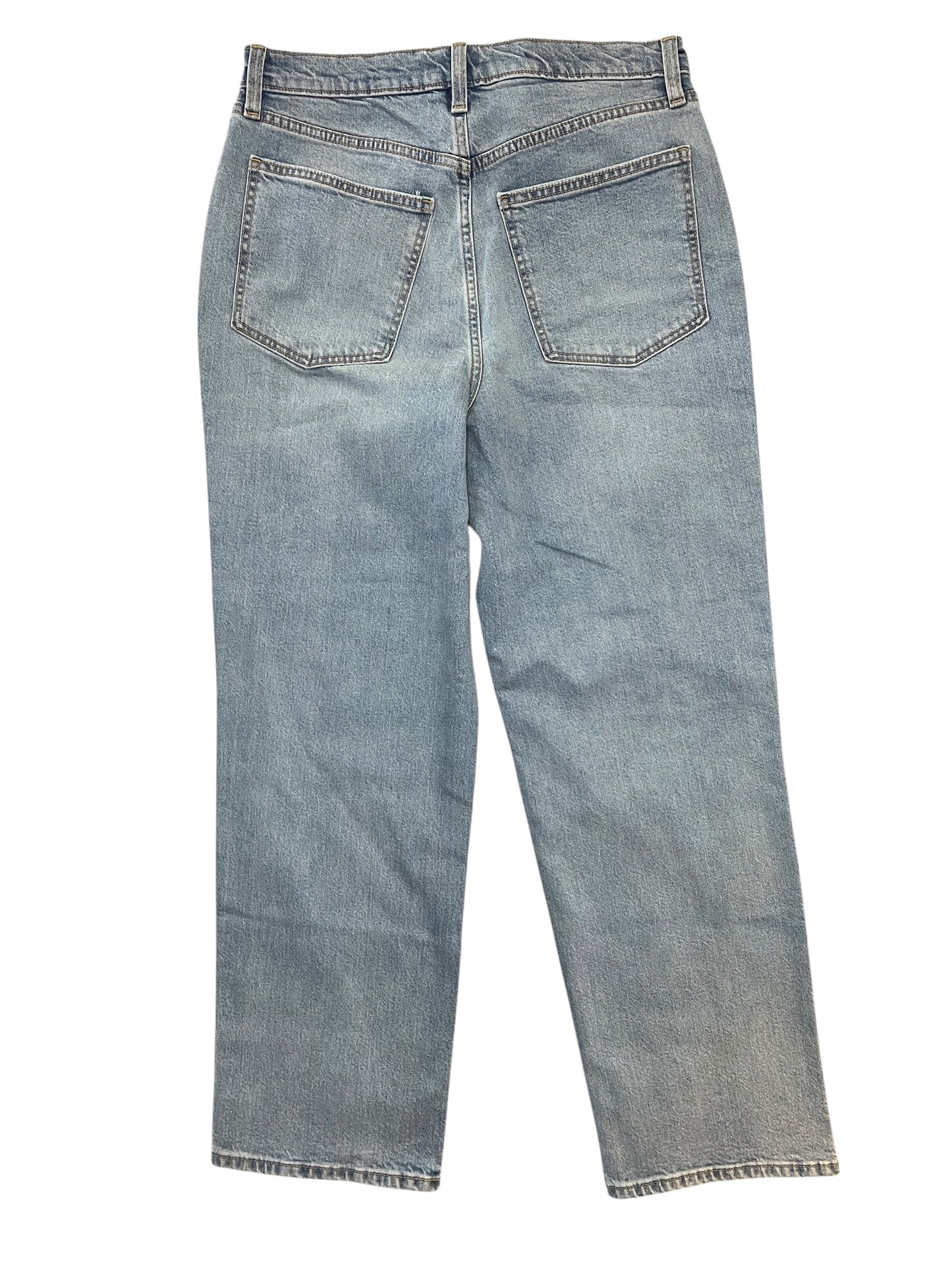 Jeans Straight By Universal Thread In Blue Denim, Size:12