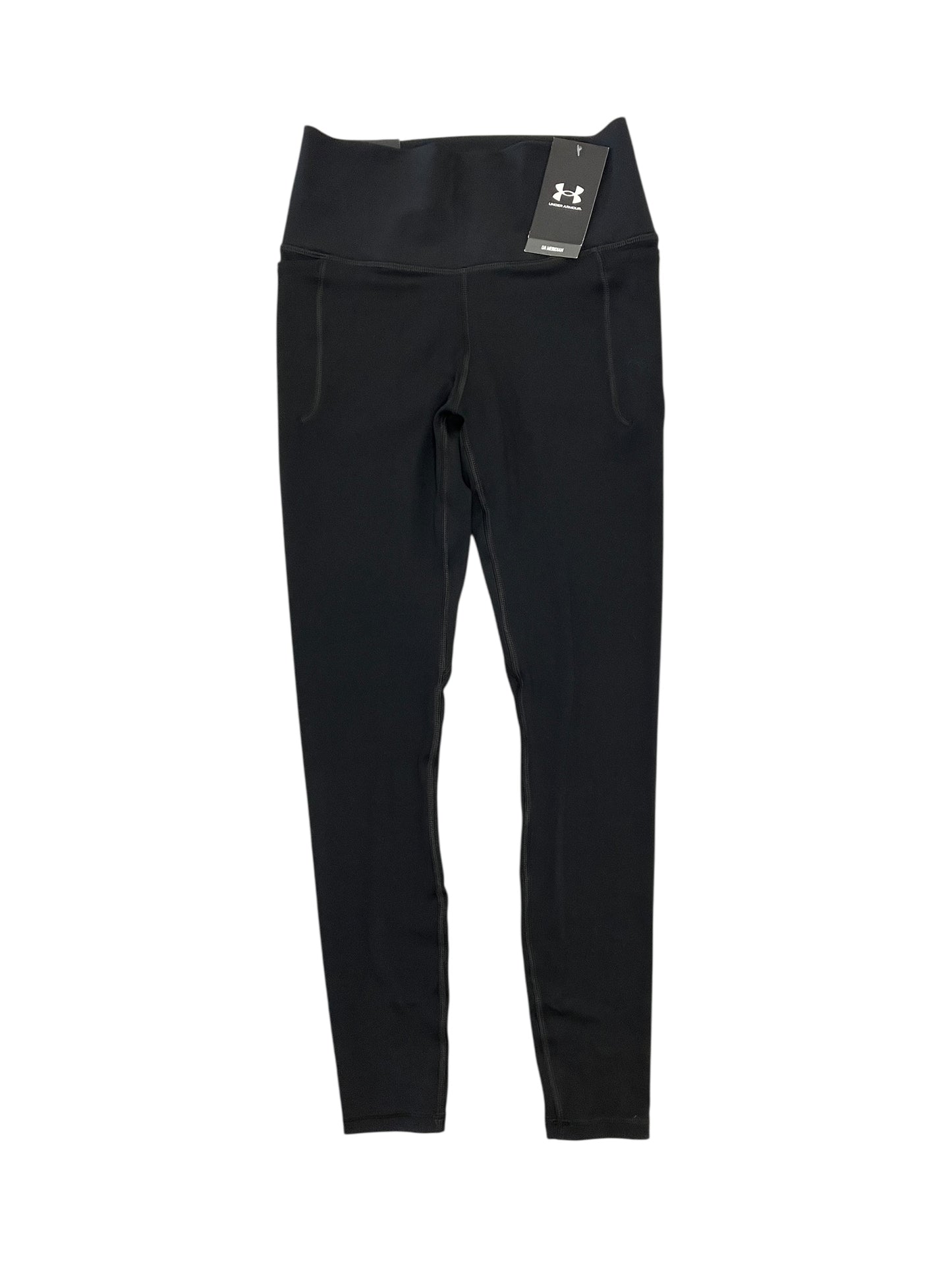 Athletic Leggings By Under Armour In Black, Size:M