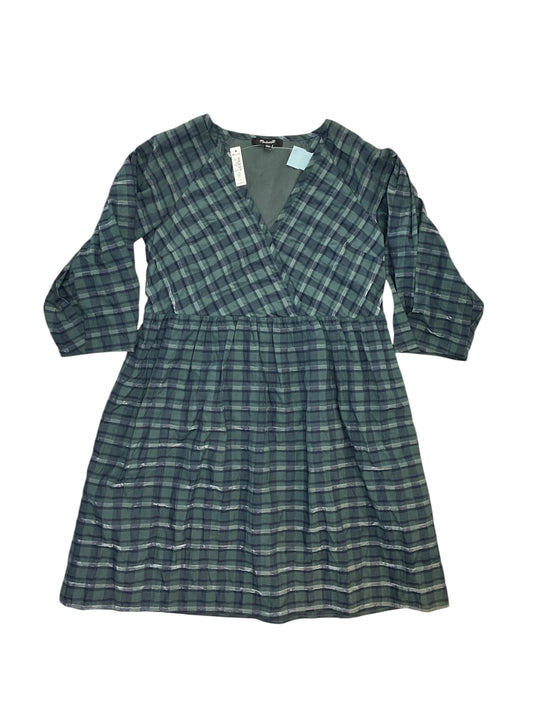 Dress Casual Short By Madewell In Plaid Pattern, Size:Xxs