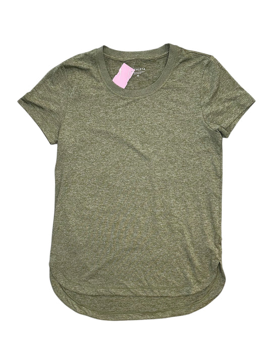 Athletic Top Ss By Athleta In Green, Size:Xs
