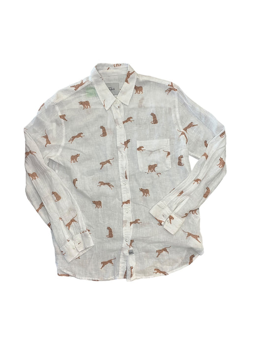 Top Ls By Rails In White, Size:S