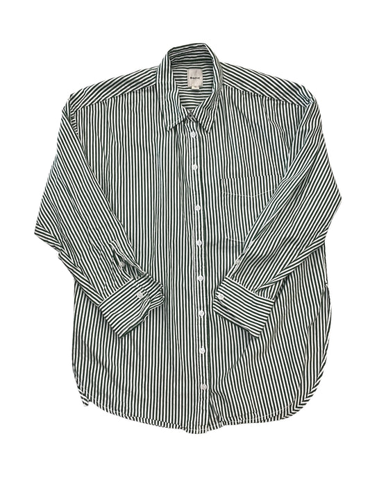 Top Ls By Maeve In Striped Pattern, Size:M