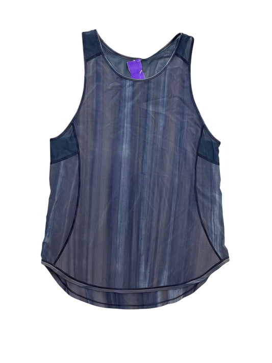 Athletic Tank Top By Lululemon In Blue, Size:M