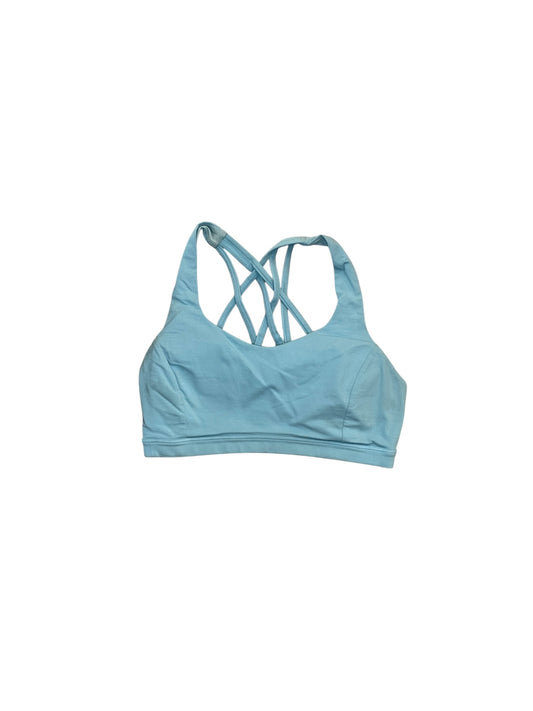 Athletic Bra By Lululemon In Blue, Size:M