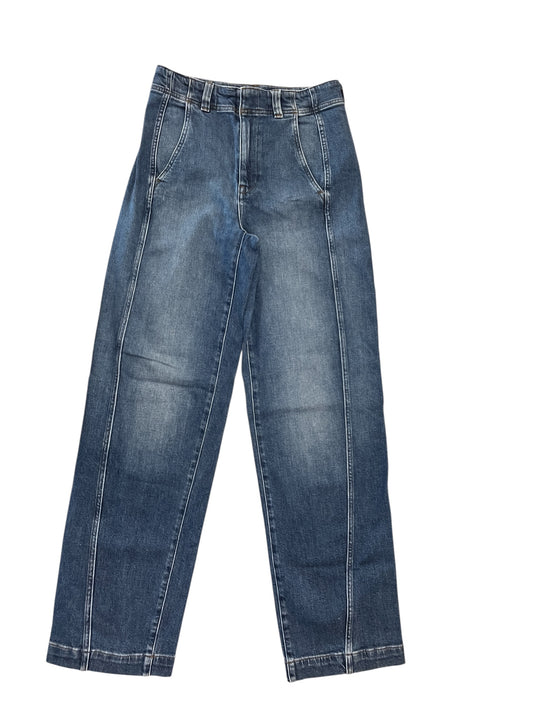Jeans Boot Cut By Madewell In Blue Denim, Size:4