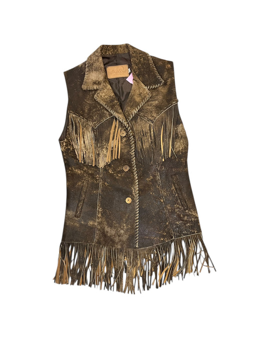 Vest Other By Cmc In Brown, Size:M