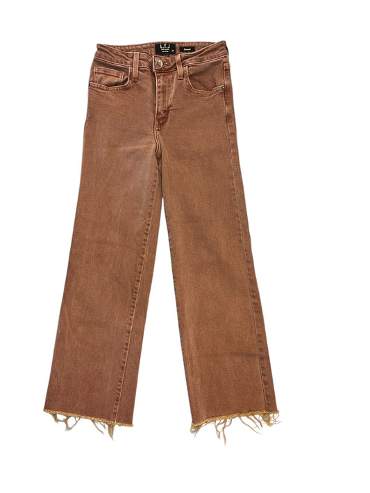 Jeans Wide Leg By Clothes Mentor In Brown, Size:00