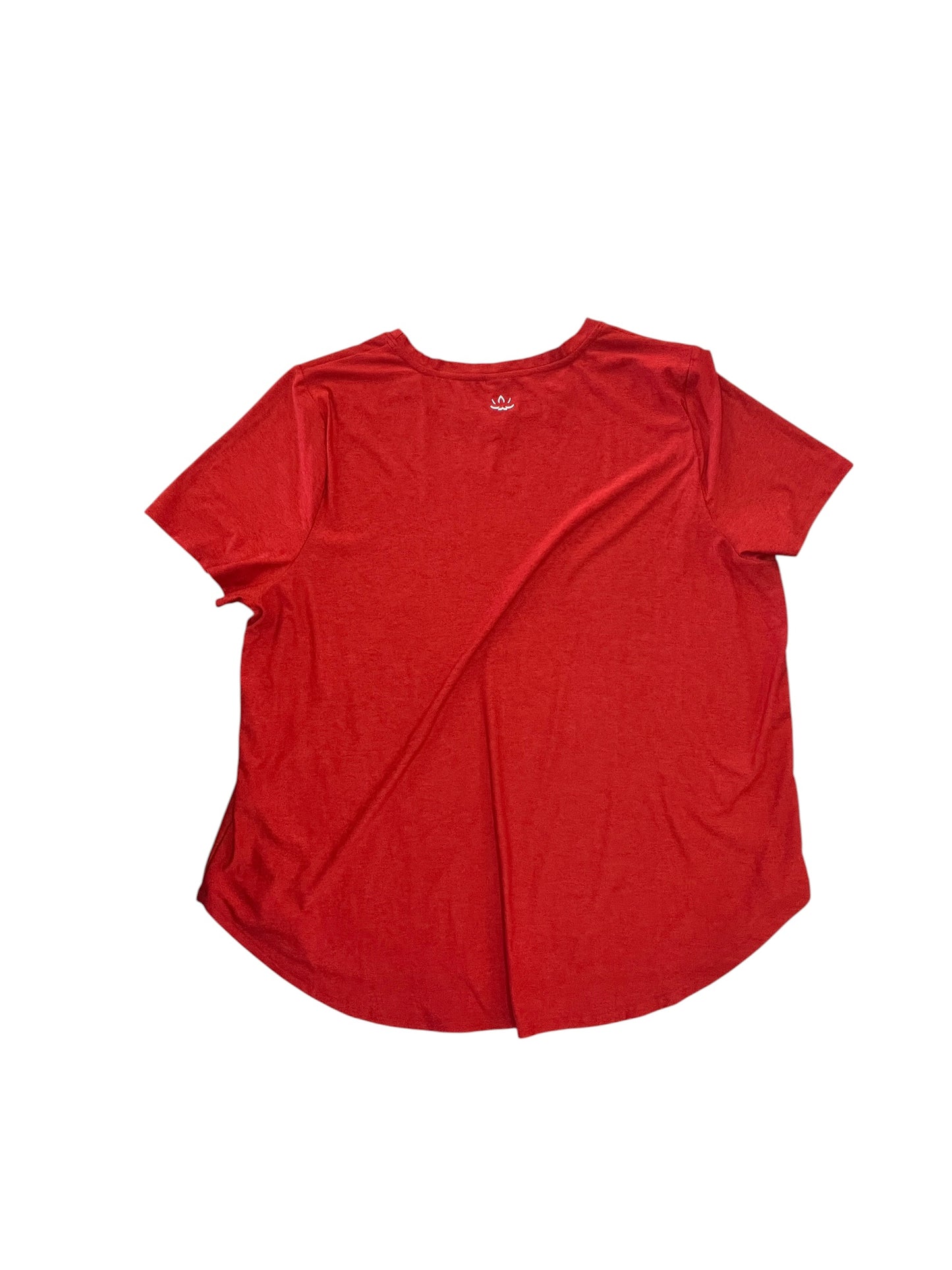 Athletic Top Ss By Beyond Yoga In Red, Size:2X