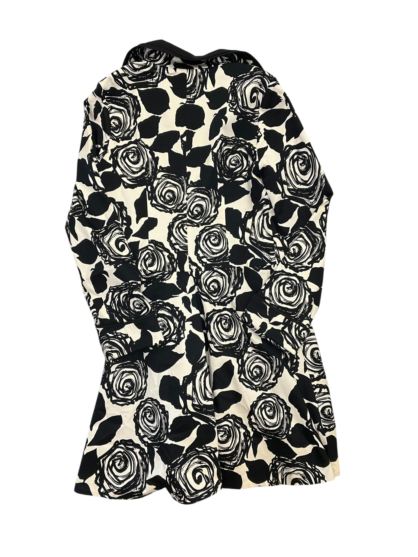 Coat Other By Clothes Mentor In Black & Cream, Size:M