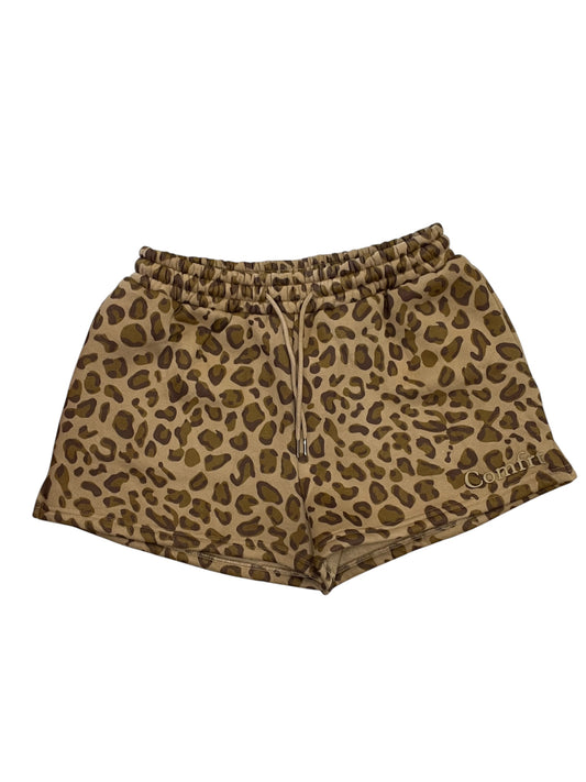 Shorts By Clothes Mentor In Leopard Print, Size:L
