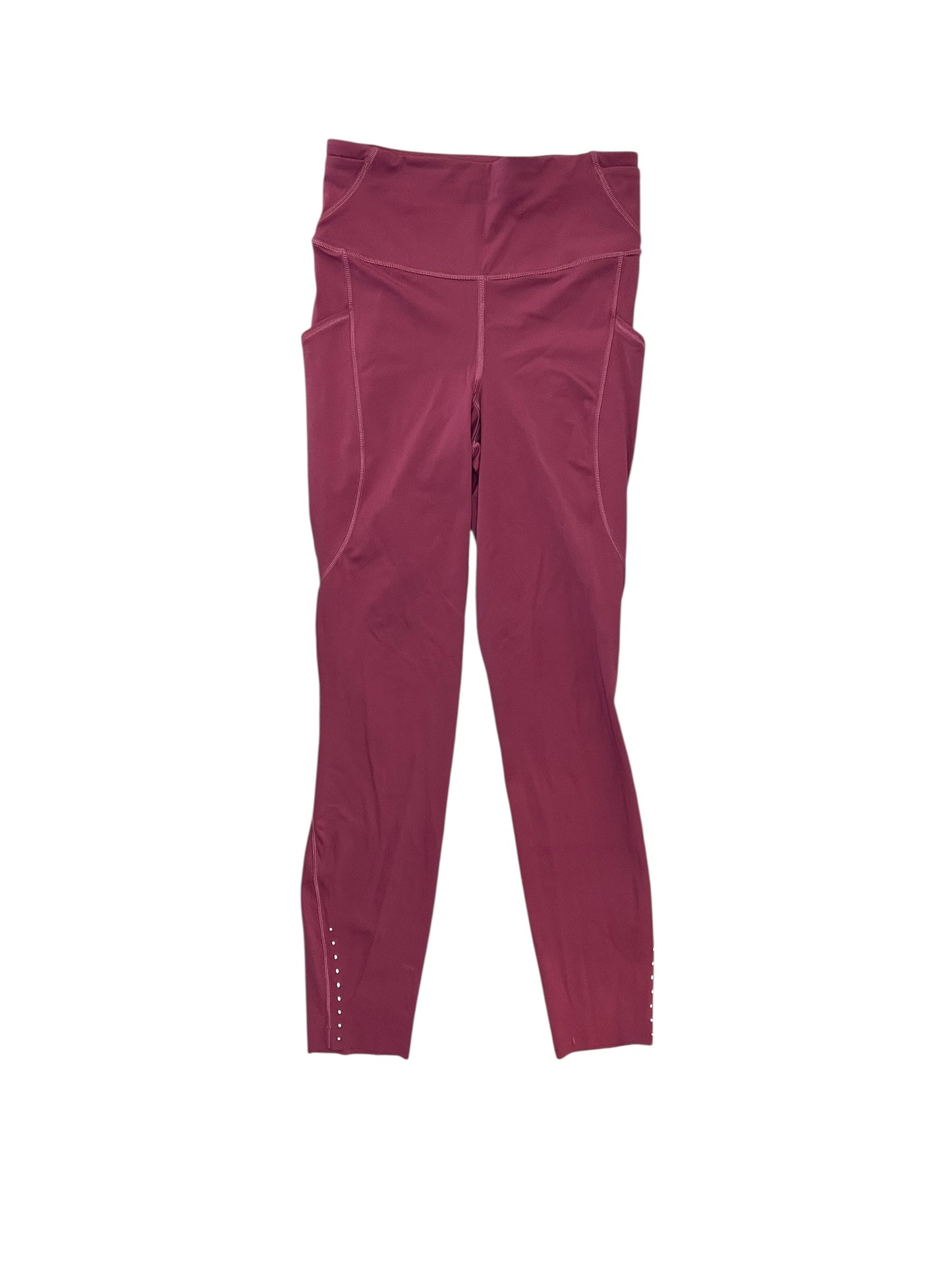 Athletic Leggings By Lululemon In Pink, Size:S