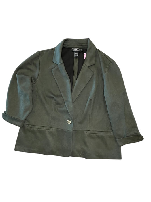 Blazer By Nycc In Green, Size:2X