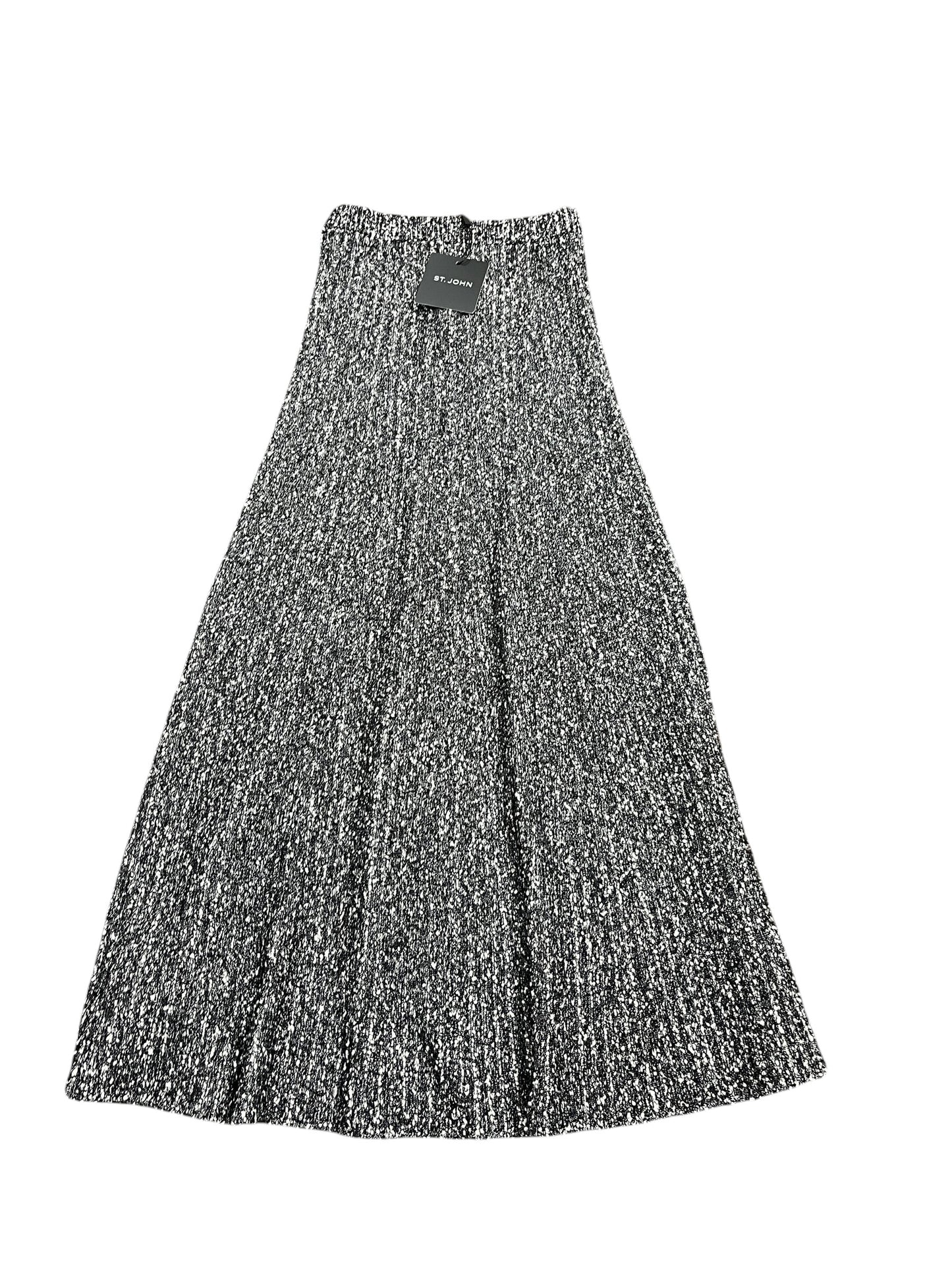 Skirt Luxury Designer By St John Collection In Grey, Size:Xs