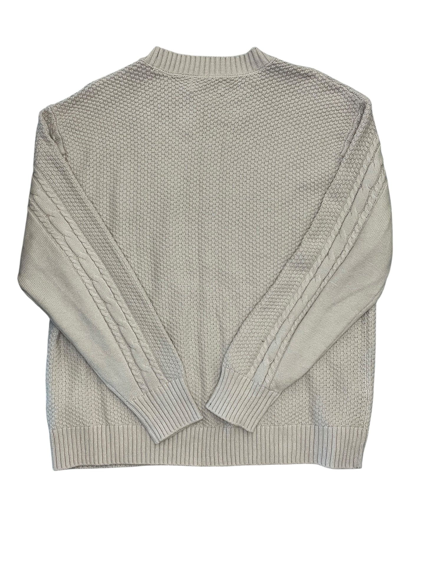 Sweater By Hollister In Tan, Size:M