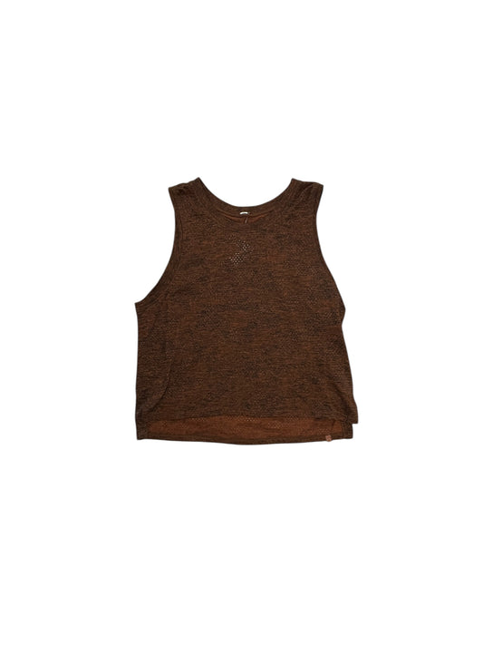 Athletic Tank Top By Lululemon In Orange, Size:M