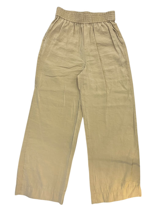 Pants Wide Leg By Madewell In Tan, Size:Xs