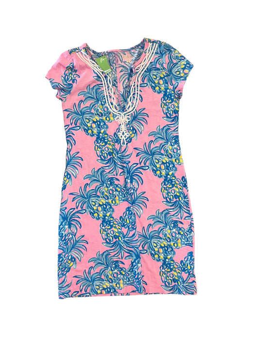 Dress Designer By Lilly Pulitzer In Blue & Pink, Size:S