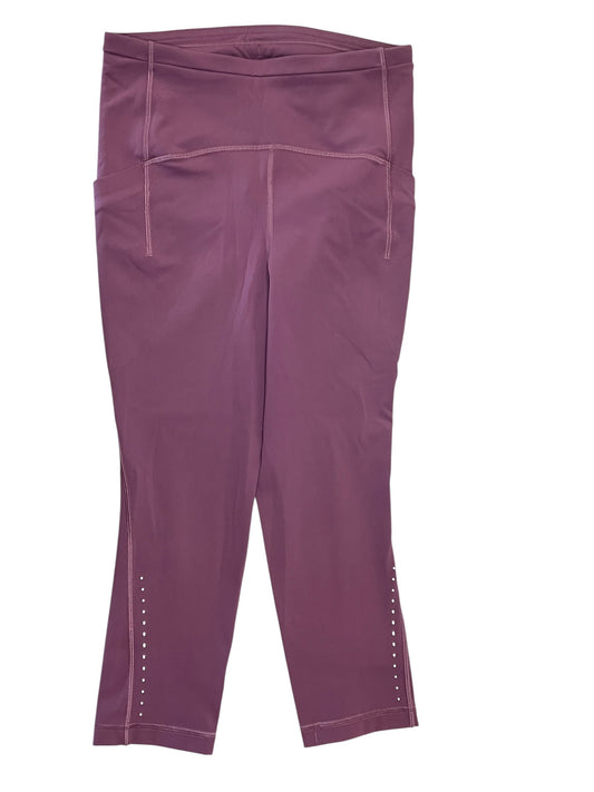 Athletic Leggings By Lululemon In Purple, Size:S
