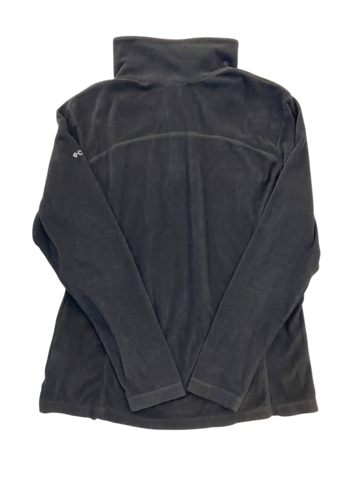 Athletic Top Ls Collar By Columbia In Black, Size:Xl