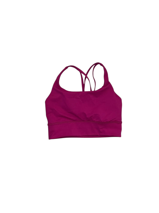 Athletic Bra By Lululemon In Pink, Size:S