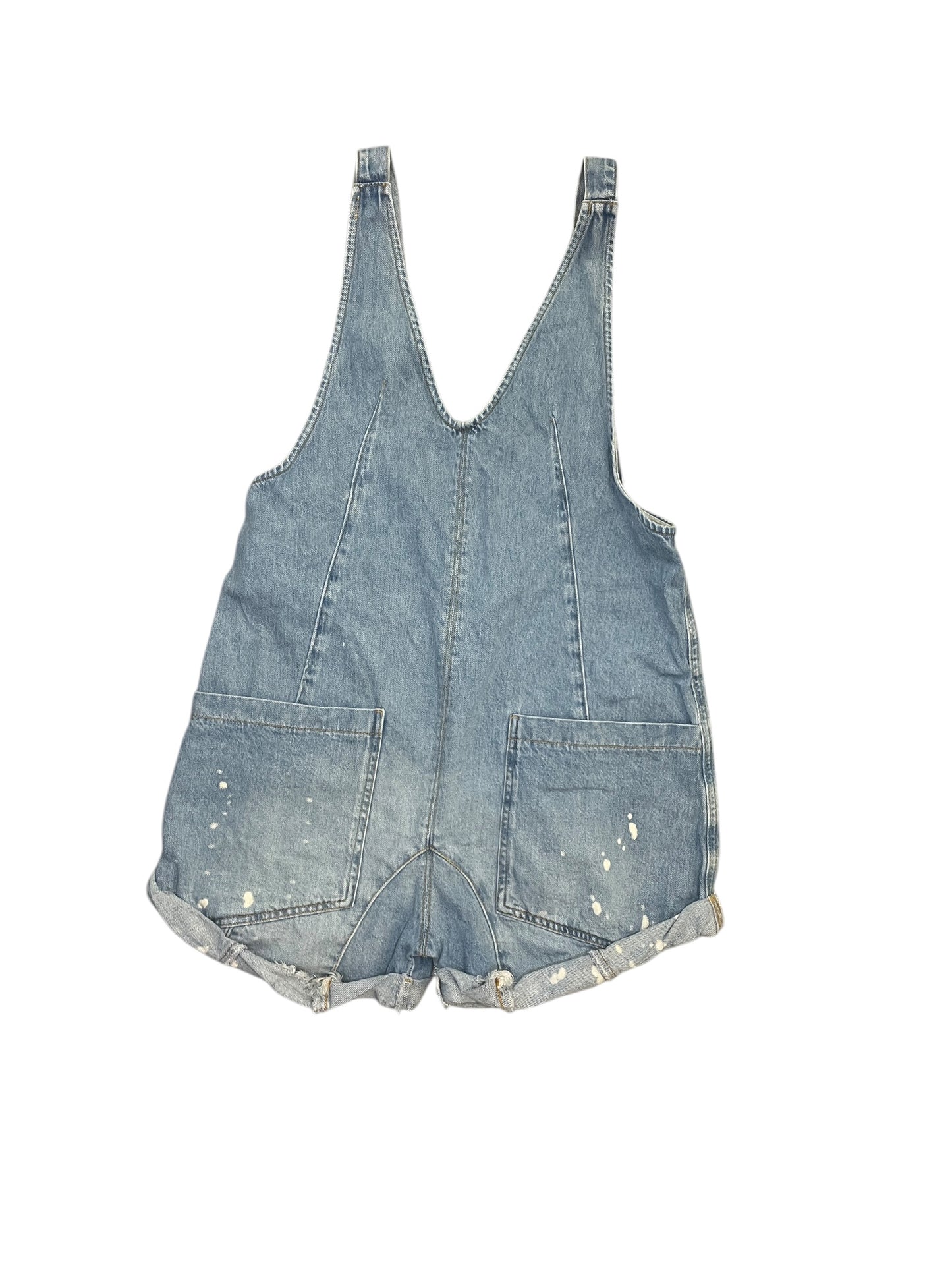 Shortalls By We The Free In Blue Denim, Size:Xs