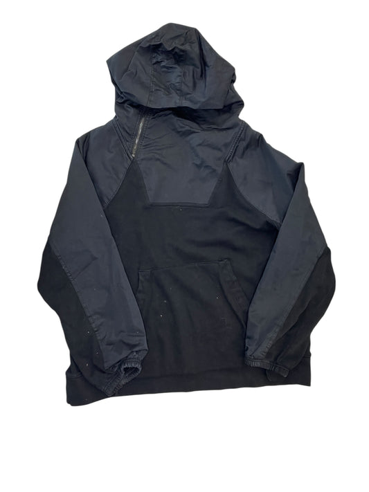 Sweatshirt Hoodie By Free People In Black, Size:M