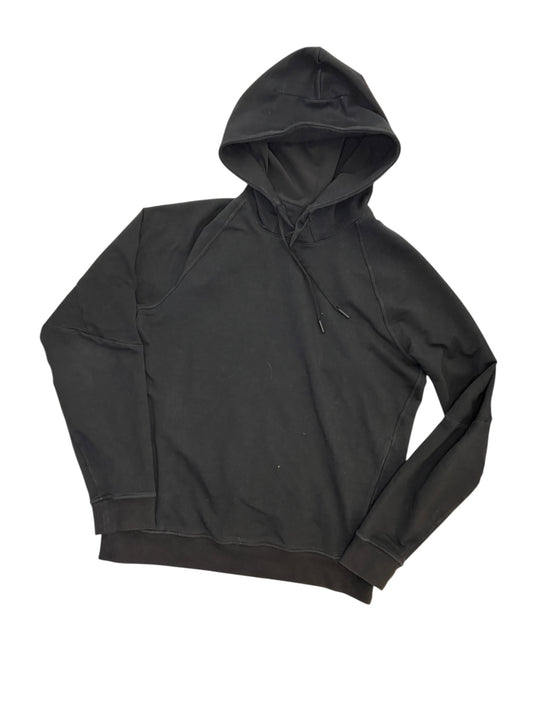 Athletic Sweatshirt Hoodie By Lululemon In Black, Size:M