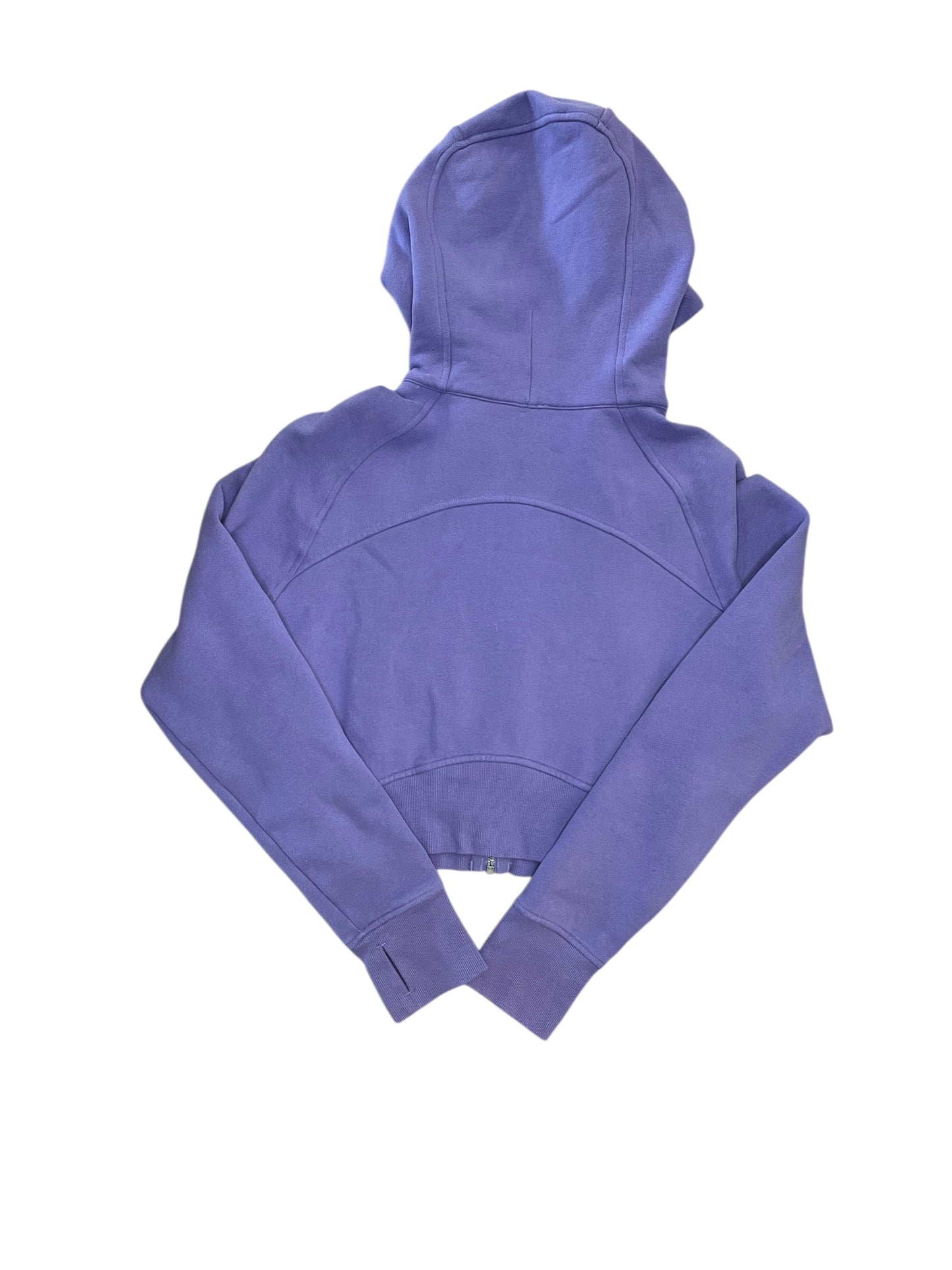 Athletic Jacket By Lululemon In Purple, Size:Xs