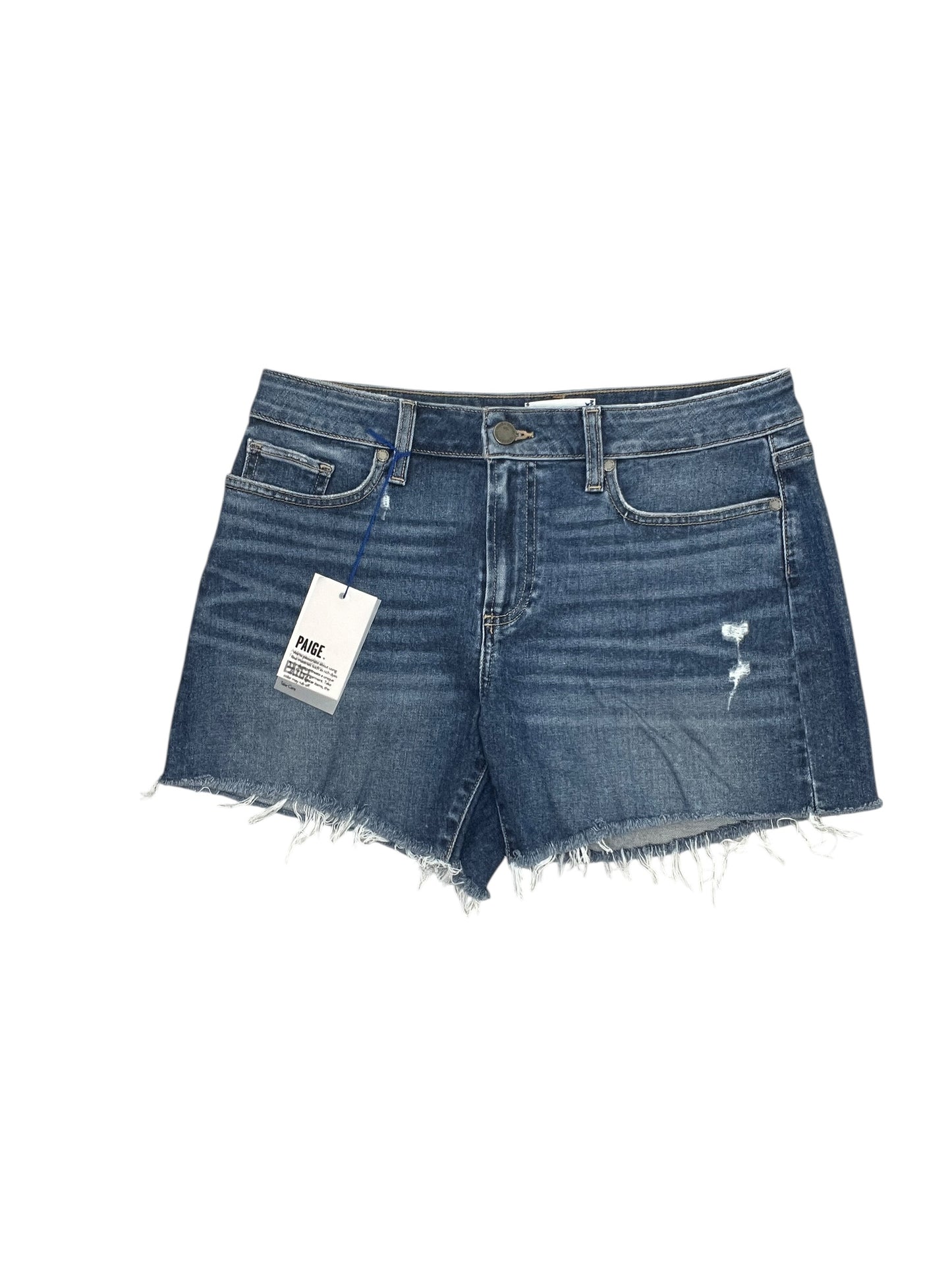 Shorts By Paige In Blue Denim, Size:S