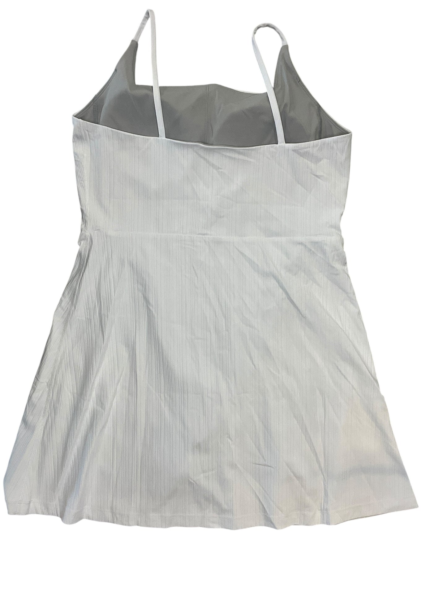 Athletic Dress By Spanx In White, Size:L