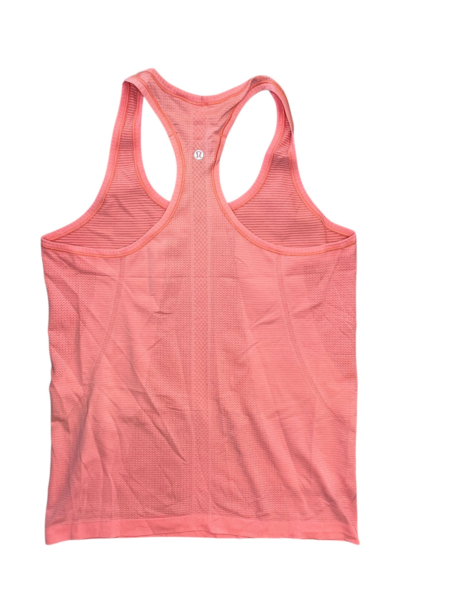 Athletic Tank Top By Lululemon In Pink, Size:M